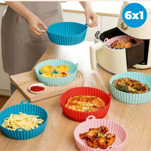 MOLDES DE SILICONA PARA FREIDORA DE AIRE