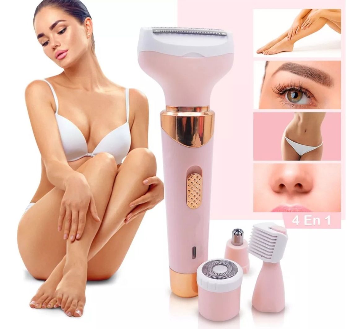 Depiladora Facial y Corporal 4 En 1