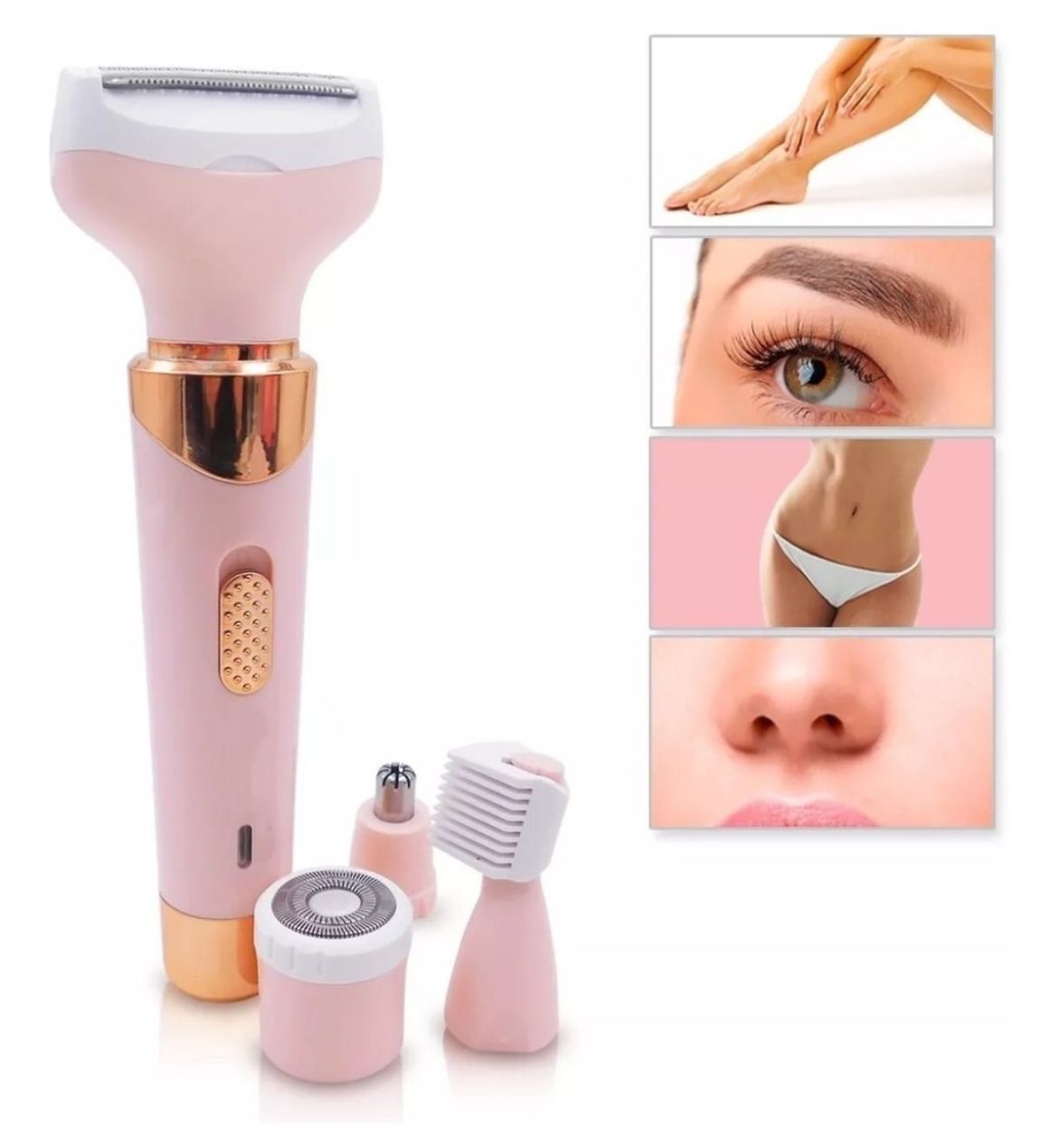 Depiladora Facial y Corporal 4 En 1